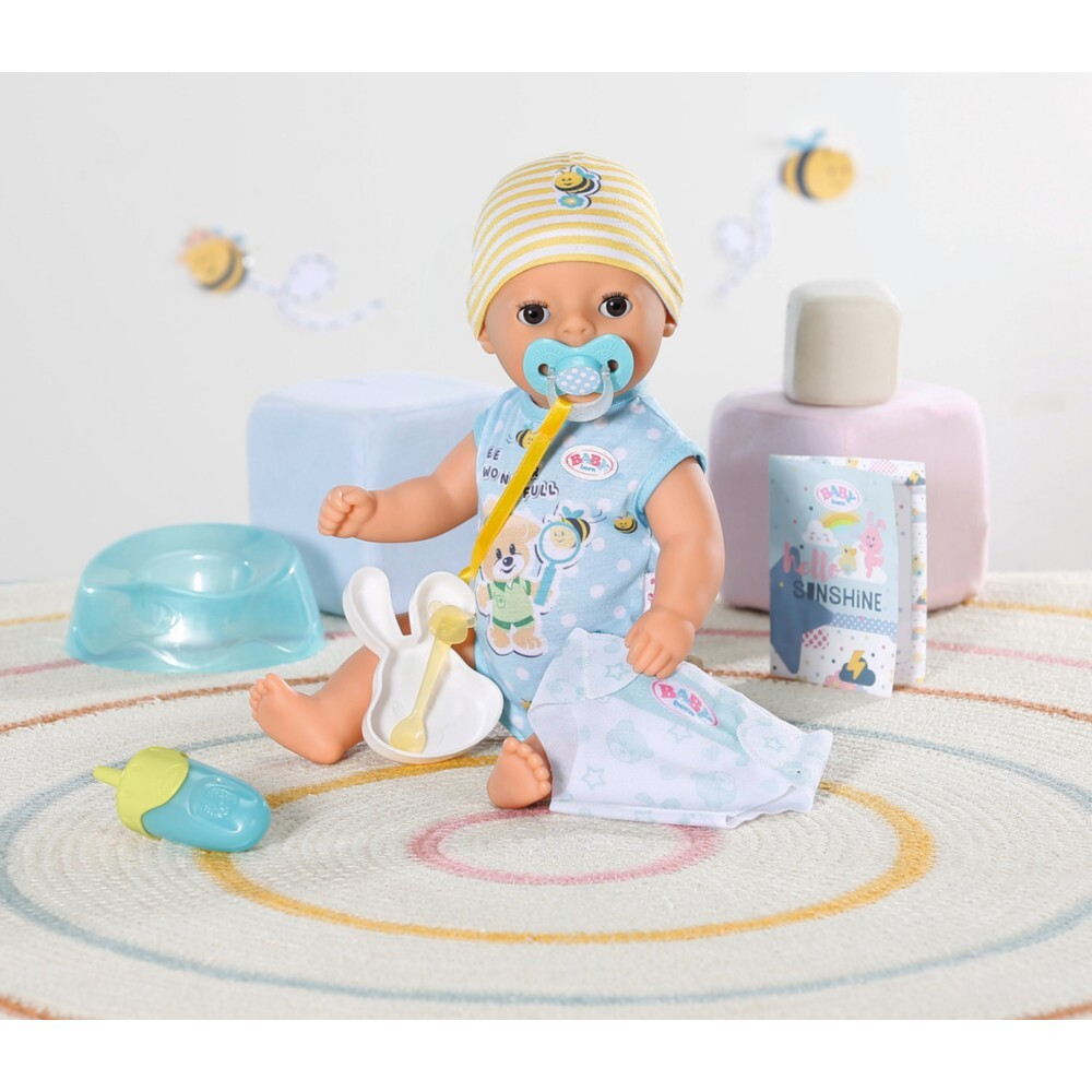 BABYborn / Интерактивная кукла Лукас 36 см + аксессуары/ артикул 834602 / GTIN 4001167834602