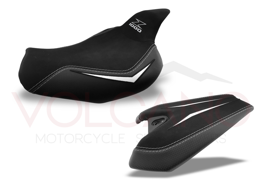 Kawasaki Z1000 2014-2020 Volcano комплект чехлов для сидений Противоскользящий