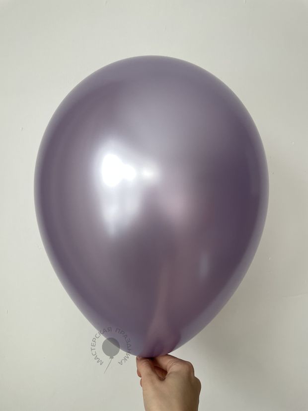 S Шар (12''/30 см), Светлый аметист (850), шелк (БГ-17)