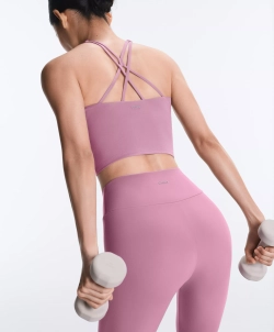 OYSHO Легинсы Comfortlux длиной до щиколотки с высокой посадкой, цвет мальвы