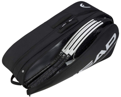Сумка теннисная Head Tour Racquet bag 9 RKT- black/white