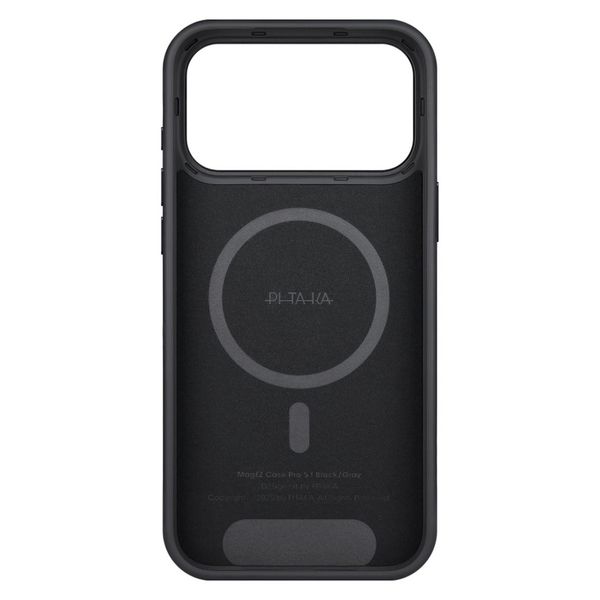 Чехол Pitaka Summa Case для iPhone 17 Pro, Черный | Twill