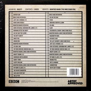 Manfred Mann / Radio Days Vol. 2 - The Mike D'Abo Era, Live At The BBC 66-69 (3LP)