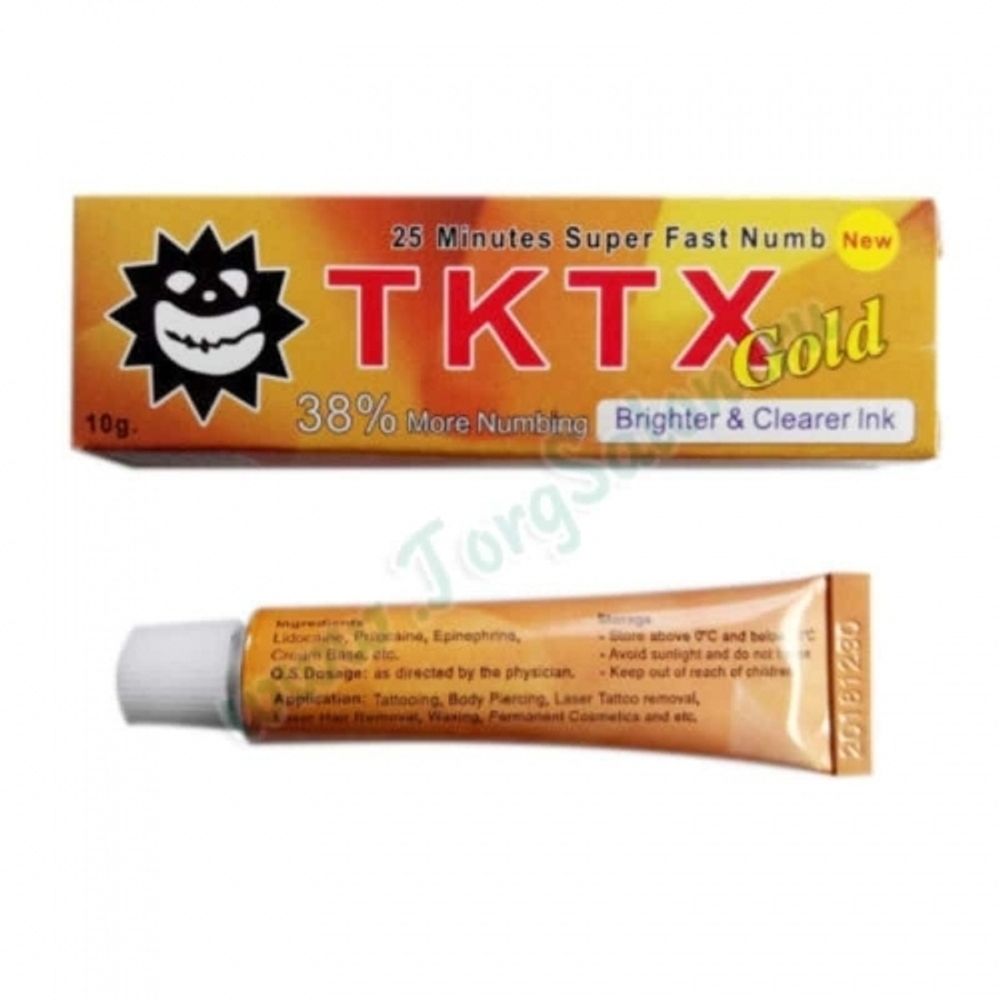Крем анестетик TKTX Gold, 10 мл.