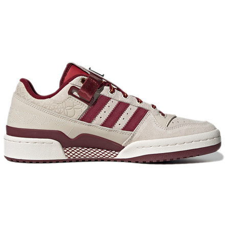 Кроссовки Adidas Originals Forum Low Chalk Burgundy