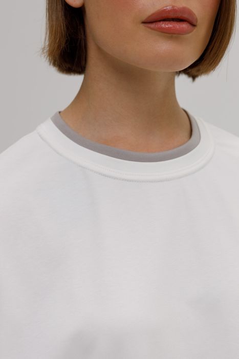 ЛОНГСЛИВ ПАТИ МОЛОЧНЫЙ С ДЫМЧАТОЙ ОТДЕЛКОЙ