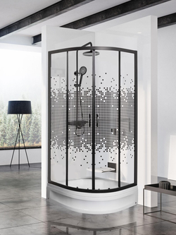 Душевое ограждение МОНОМАХ ДУ  90/180 МЗ BL  10000008620 без поддона