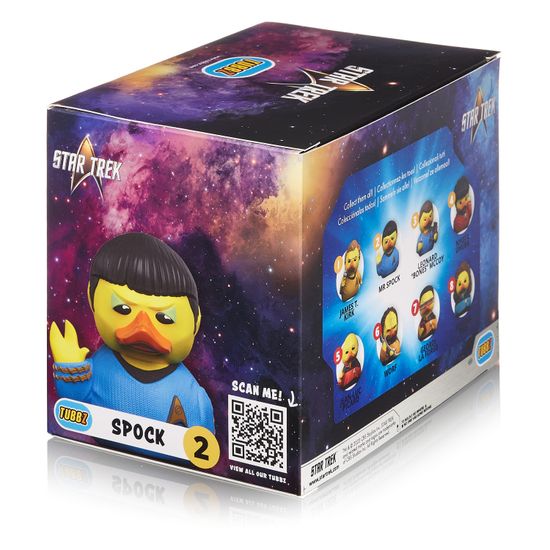 Фигурка-утка Tubbz Star Trek Spock (Box)