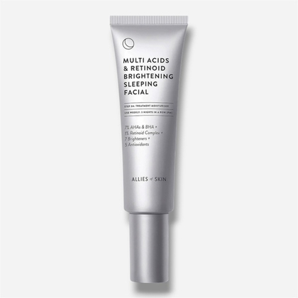 ALLIAS OF SKIN Multi Acids & Retinoid Brightening Sleeping Facial НОЧНОЙ РЕТИНОЕВЫЙ ПИЛИНГ