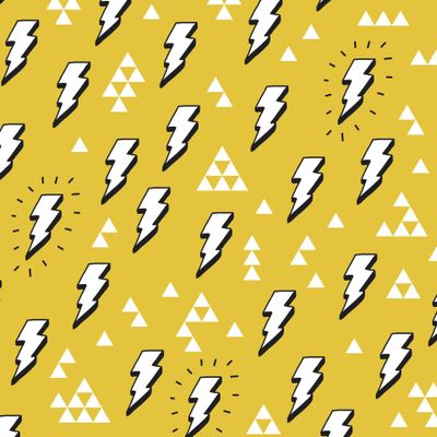 молнии и треугольники скандинавский стиль