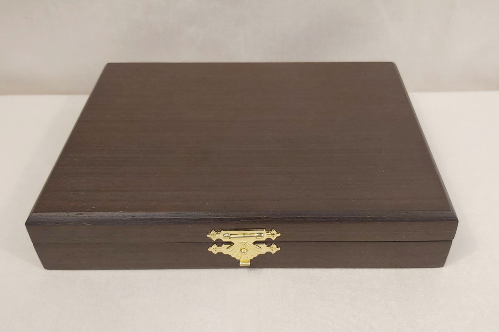 Набор "Гербовый" №21 визитница (Златоуст), ручка перьевая