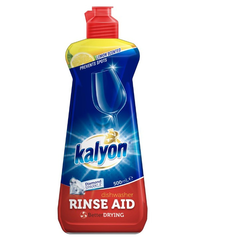 KALYON ОПОЛАСКИВАТЕЛЬ ДЛЯ ПОСУДОМОЕЧНОЙ МАШИНЫ 500мл x 12