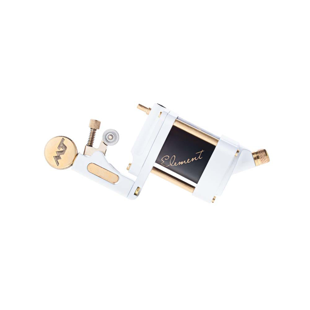 Тату машинка Элемент белый муар