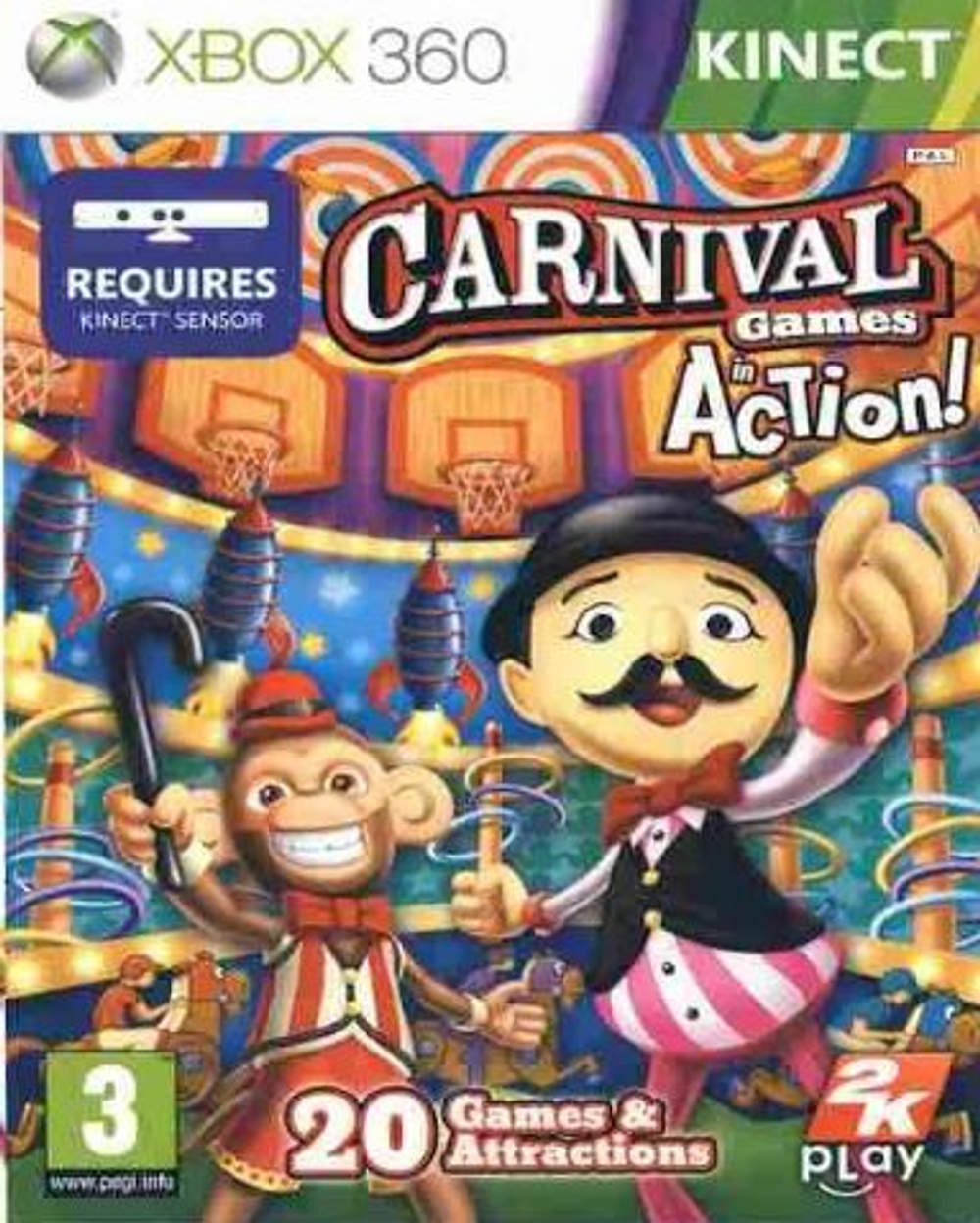 Carnival Games in Action Xbox 360 Б\У