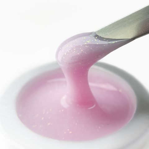 Hard Firming Gel HFG 09 Многофункциональный однофазный гель в холодном розовом оттенке с мелкой мультипоталью 15гр.