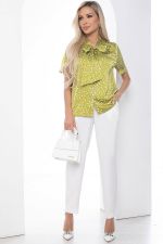 Блуза "Клэр" (зеленая) Б8484 LT Collection