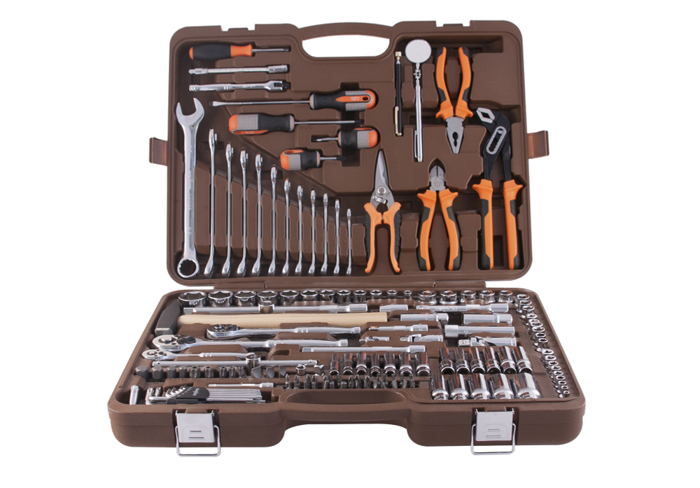 OMT150S (OMT150S18) Набор инструмента универсальный 1/4", 3/8" и 1/2"DR, 150 предметов