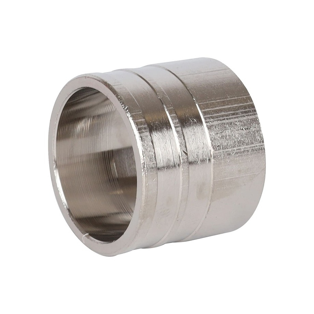 Гильза надвижная STOUT - 20 (никелированная, для труб 20x2.0)