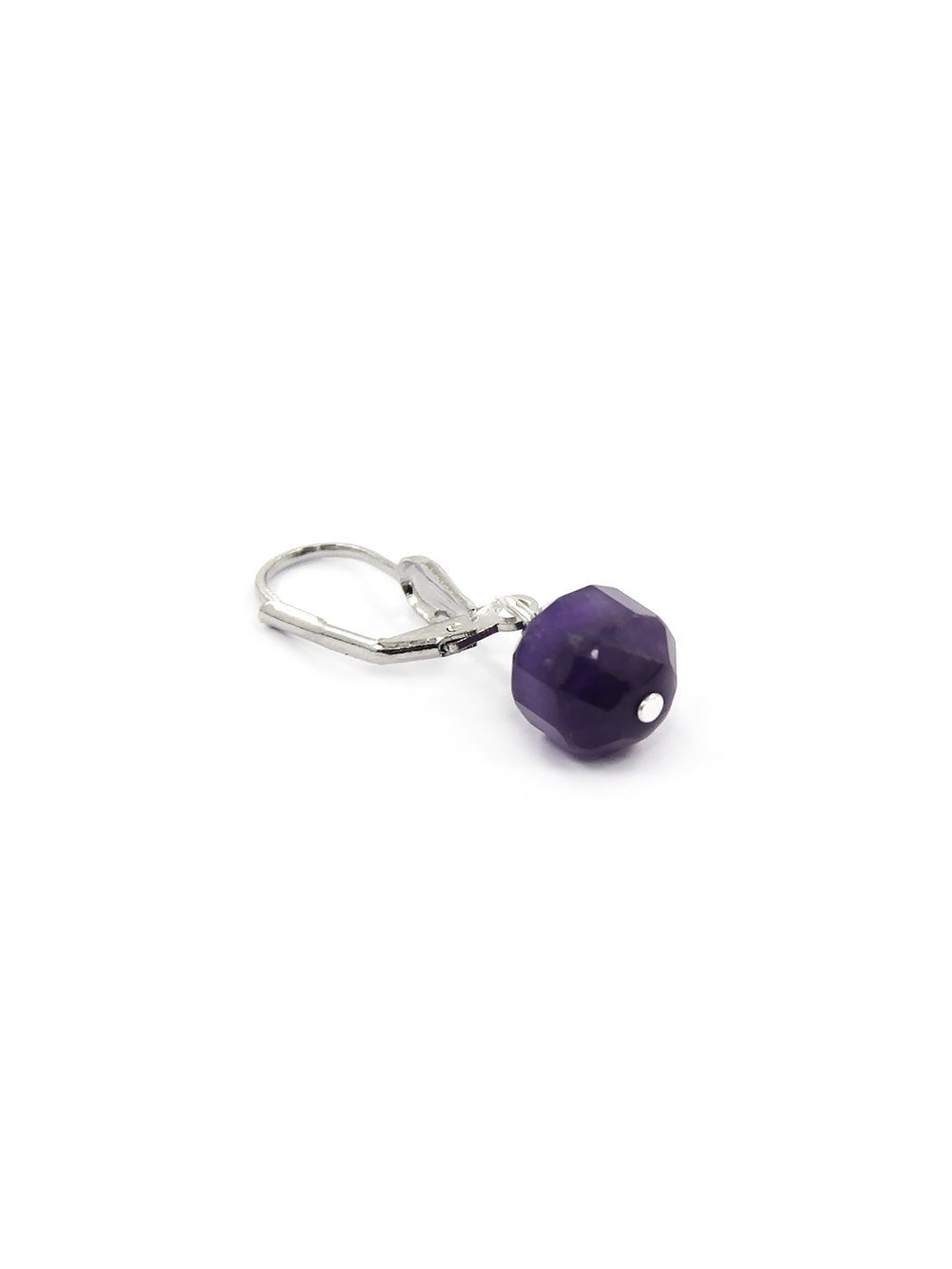 Серьги из аметиста amse995