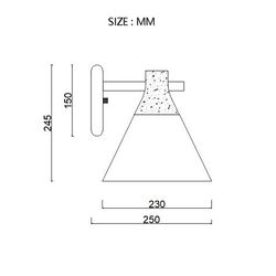 Бра Imperiumloft NOD WALL Green NODWALL01