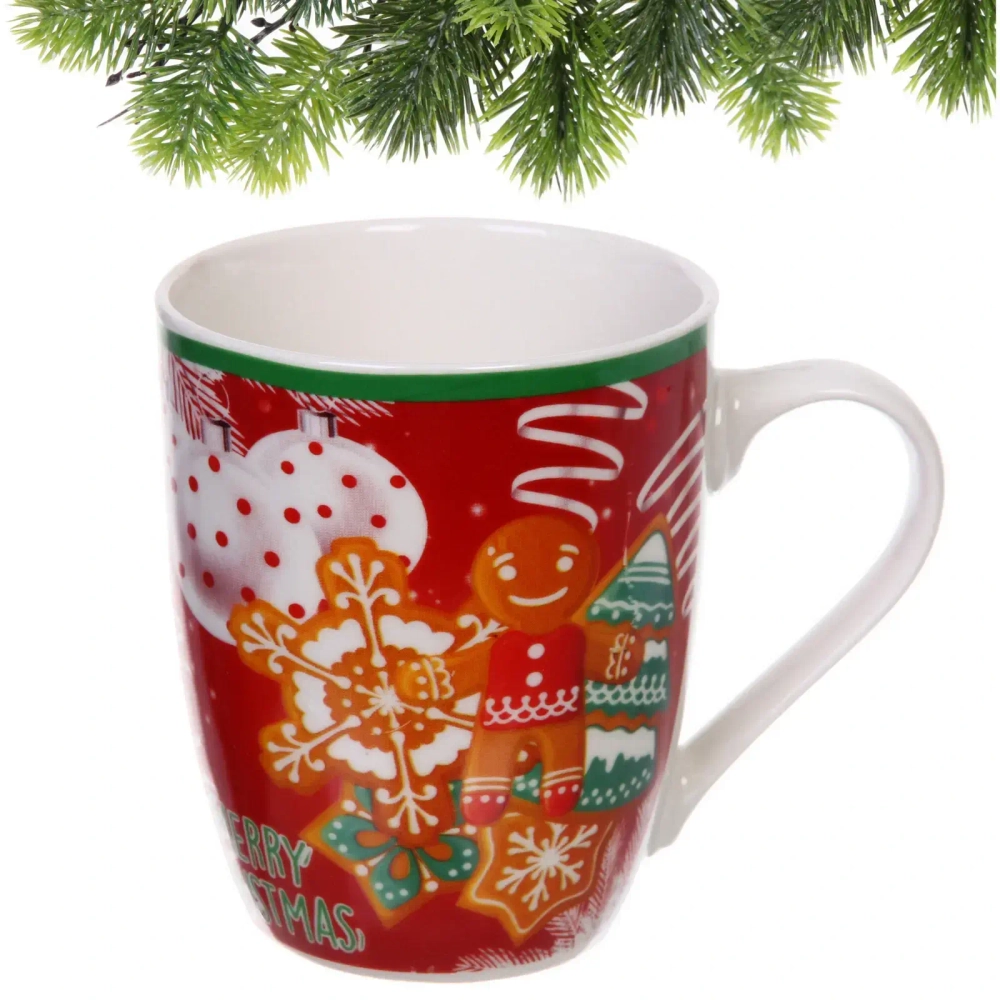 Кружка керамическая 330мл «Новогодние фантазии»