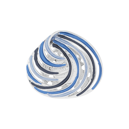 Брошь Shadore Завиток XZ1365.22 BL/S