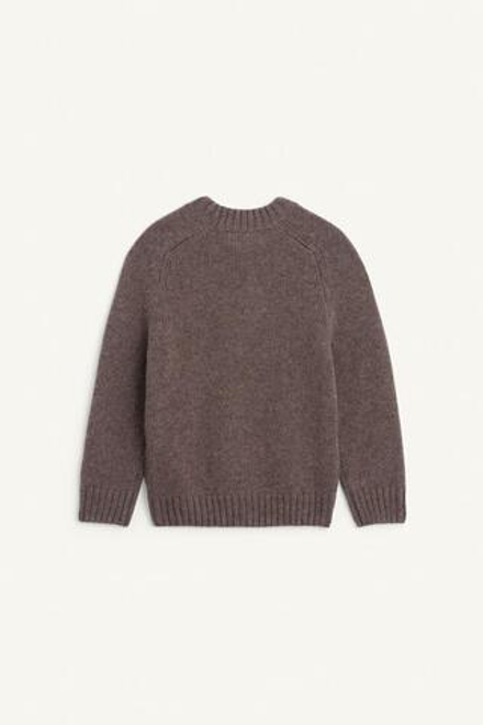 ZARA ТРИКОТАЖНЫЙ СВИТЕР, КОРИЧНЕВЫЙ