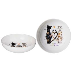 НАБОР РОЗЕТОК LEFARD "ЛАВАНДОВЫЕ КОТЫ" 2 ШТ. 11*3,5 СМ (КОР=36НАБ.)