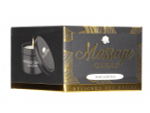 Массажная свеча с ароматом розы Massage Candle Rose Scented - 100 гр. (Цвет: черный)