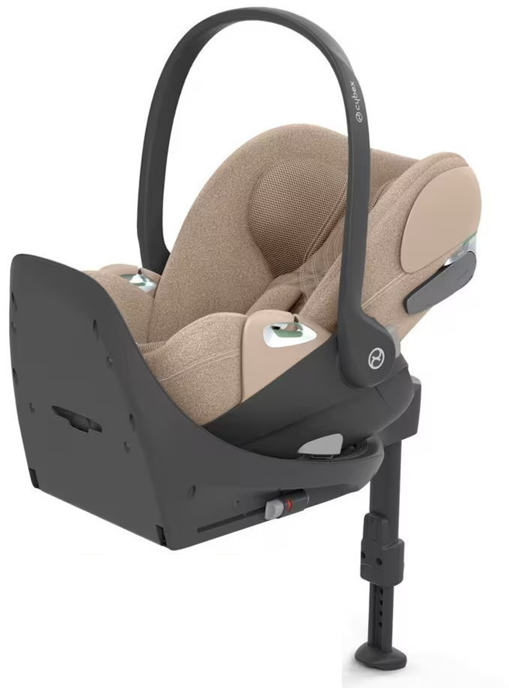 Коляска Cybex Priam IV Rosegold complete Cloud T Cozy Beige Plus Base T 3 в 1 Leaf Green