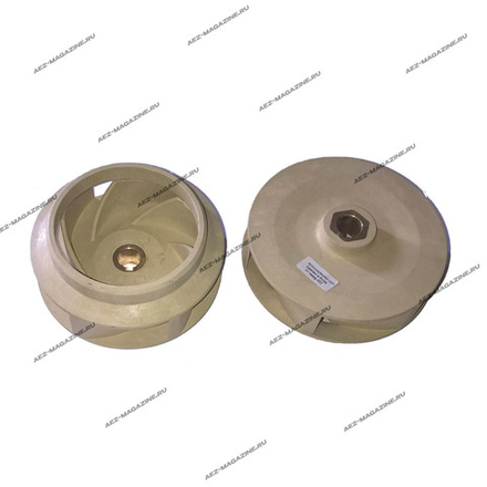 Крыльчатка для насоса пластиковая D-98x12мм, H-47мм