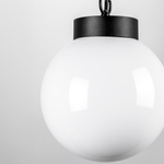 373110 Светильник BOLLA 1x10W (led) E27 ЧЕРНЫЙ IP65/IP44