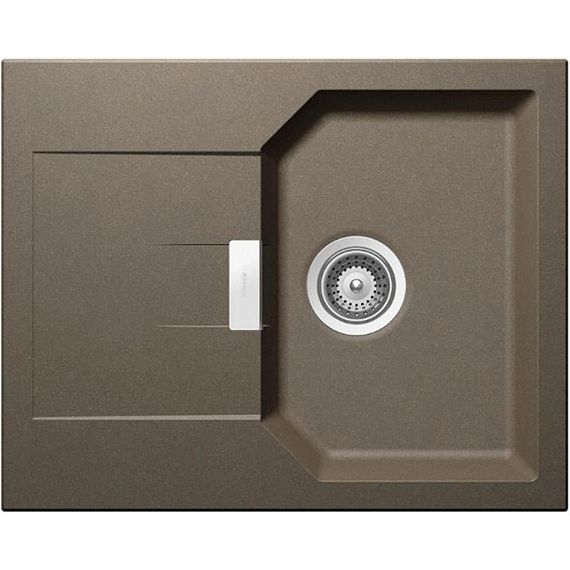 Мойка SCHOCK Manhattan 40 D Cristalite корз.клапан альпака