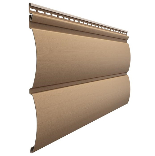 Сайдинг Docke Premium Блок-хаус D4.7T Капучино 3600 мм