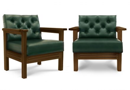 Кресло Версаль ясень (№5,Винилискожа (Dark Geen Темно-зеленый) цвет №206 ш1,44м,Винилискожа D.Green)