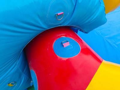 Надувная водная горка «Весёлый крабик» 11,3*7*6,8 м