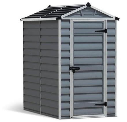 Сарай из поликарбоната Palram SkyLight 4x6 grey