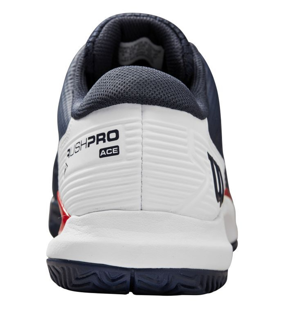 Мужские кроссовки теннисные Wilson Rush Pro Ace - небесный