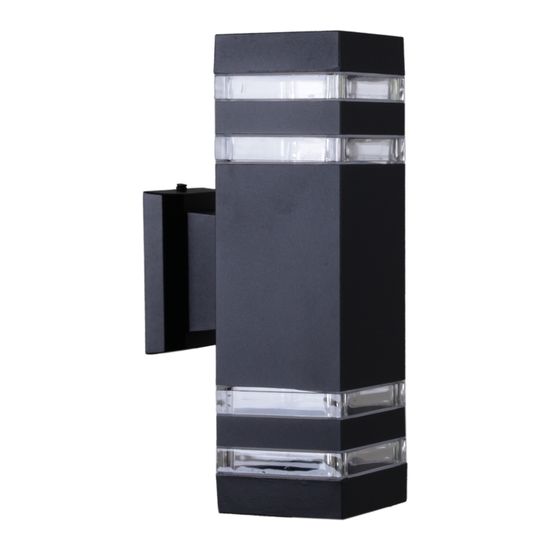 86228-9.2-002CT 2*E27 BK светильник настенный