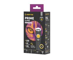 Мультифонарь светодиодный Armytek Prime C2 Pro Magnet USB, 2230 лм, теплый свет, аккумулятор