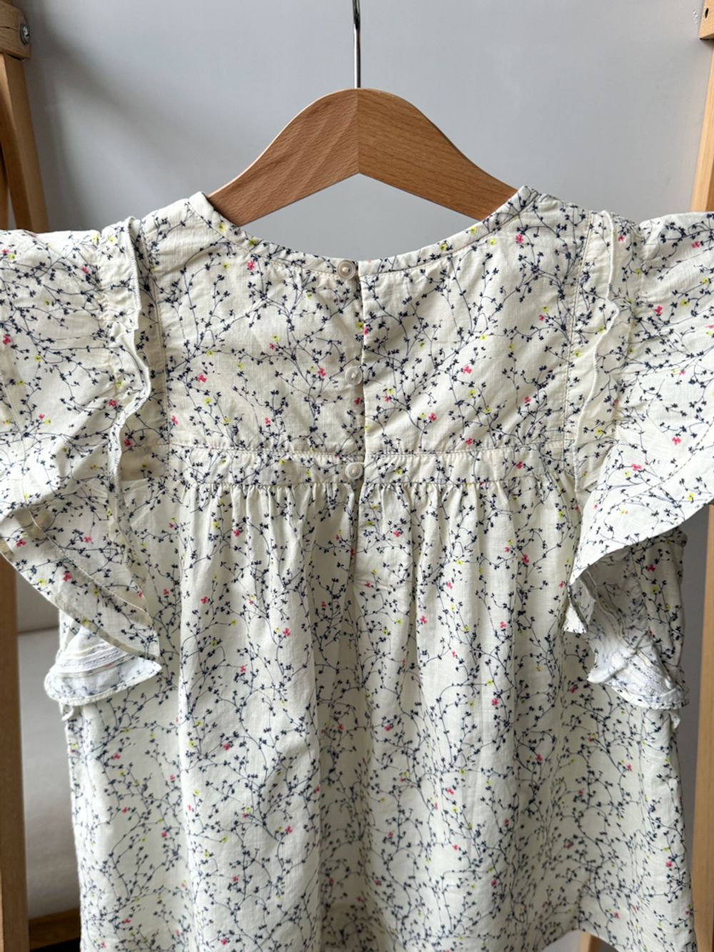 Хлопковая блузка Bonpoint, 140