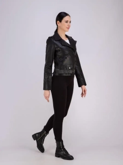 Косуха женская из натуральной кожи Турция