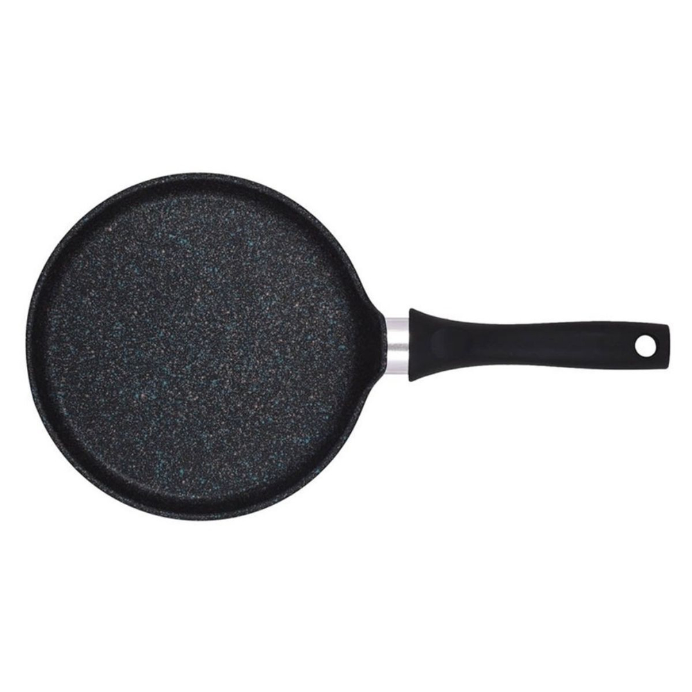 Блинница алюминий, 22 см, антиприг, Kukmara, Granit Ultra, син, сбгг220а