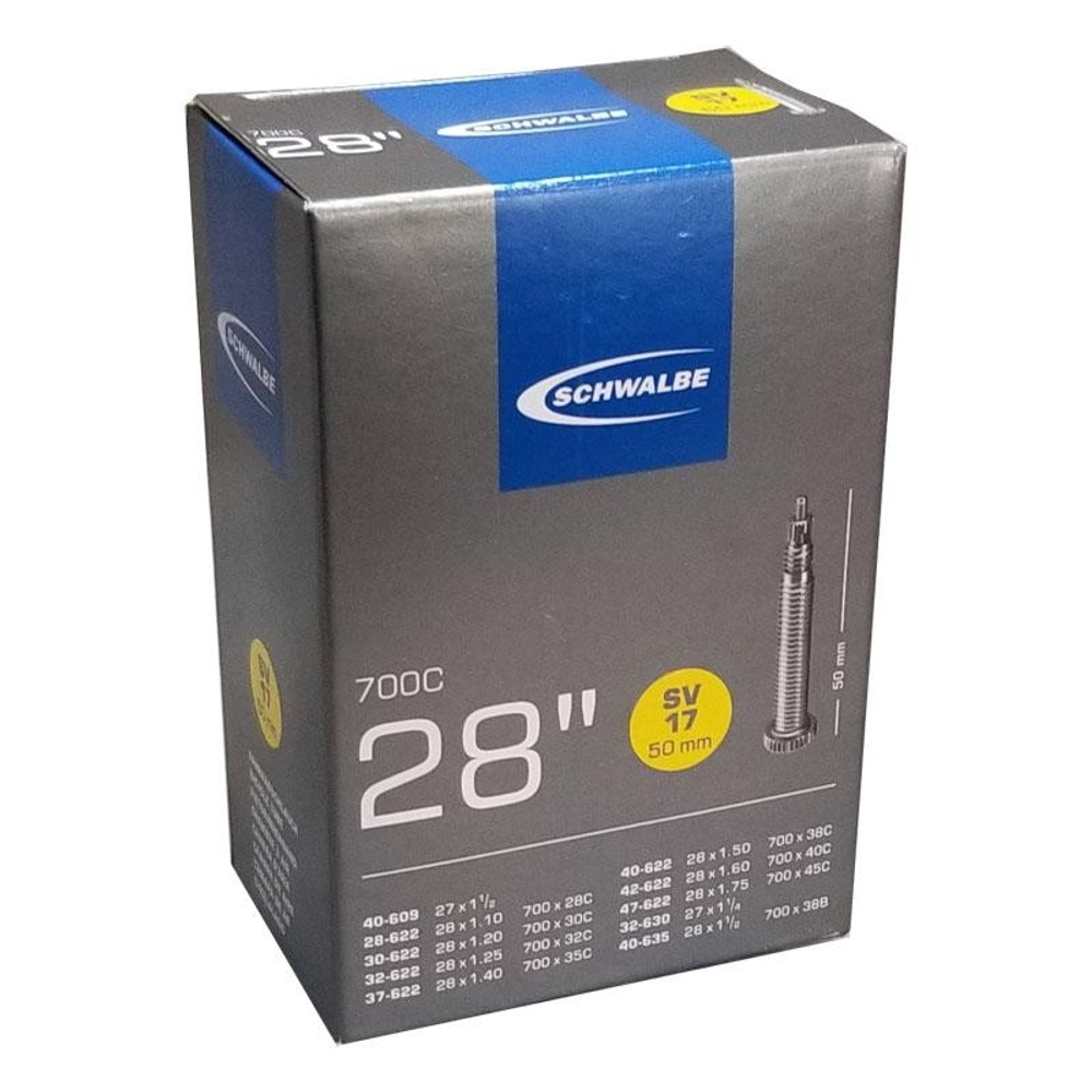 Камера 28" спорт 05-10400093 SV17 28х1.10-1.75 (28/47-622/635) IB 50mm SCHWALBE