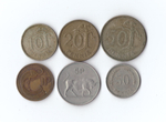 Набор монет 6 шт. Ирландия. Финляндия. 1921,63-76 гг. VF