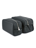 Set LEMAN NEW black amber-colored floater