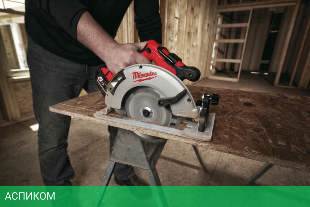 Дисковая (циркулярная) пила Milwaukee M18 BLCS66-502X (4933464590)