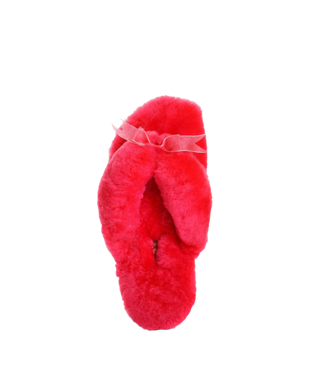 FLUFF FLIP FLOP II-watermelon red