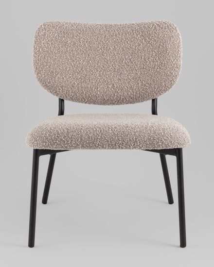 Кресло лаунж Jamie серый