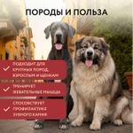 Лакомство для собак Мнямс Деликатес Пармская косточка размер XXL 120 г, 15 шт